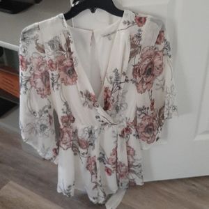 Floral romper